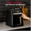 Мультипіч Tefal Easy Fry Silence XXL, 1800Вт, чаша-7л, сенсорне керув., 10 програм, пластик, чорний