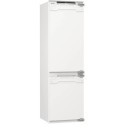 Холодильник Gorenje вбудований з нижн. мороз., 177x69x55см, 2 двері,252(76)л, А+, NF+, Зона св-ті, Диспл, Wi-Fi, Біли