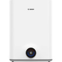 Водонагрівач електр. BOSCH плаский слім Tronic 5500iT, 80л, 1.5кВт, ун. монтаж, електр. кер-ння, Wi-Fi, B, білий