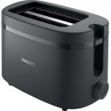 Тостер Philips Essentials Collection 650Вт, пластик, темно-сірий