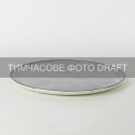 Тарілка Ardesto Daiano, 22см, порцеляна, сірий