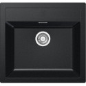 Мийка кухонна Franke Sirius тектонайт, прямокут., без крила, 560х530х200мм, чаша - 1, врізна, чорний