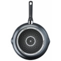 Сковорода з кришкою Tefal Day by Day, 20см, з кришкою, алюміній, бакеліт, скло, чорний