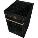 Плита Gorenje електрична склокерамічна, 70л, ExtraSteam, 50x60см, чорний