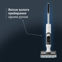 Пилосос Rowenta безпровідний X-Clean 5 Pro, 250Вт, вологе прибирання, конт пил -0.5л, вода -0.65л, автон. робота до 50хв, вага-4.2кг, микрофильтр, білий
