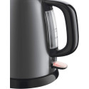 Електрочайник Russell Hobbs Colours Plus Mini, 1л, метал , сірий