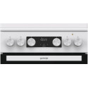 Плита Gorenje комбінована, 70л, 50x60см, IconLed, чавун, з кришкою, білий