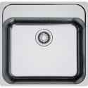 Мийка кухонна Franke Smart, нерж.сталь, прямокутник, без крила, 500х400мм, чаша - 1, монтаж врівень, SRX 210-50 TL, нерж поліров.