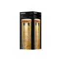 Банка для зберігання ARDESTO Golden Moon, 1000мл, скло, бамбук, кругла, золотистий