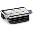 Гриль Tefal прижимний OptiGrill+ XL 2000Вт, темп. режимів-4, з`ємні пластини, алюміній, метал
