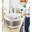 Мультиварка Moulinex SimplyCook Plus, 750Вт, чаша-4л, електронне керув., метал/пластик, білий