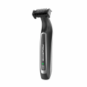 Тример Rowenta Forever Sharp, для бороди і вусів, мережа+акум., роторний мотор, насадок-3, сталь, чорний