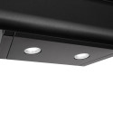 Витяжка ARDESTO похила, 60см, 900м3ч, скло, 2х1Вт LED, сенсор, чорний