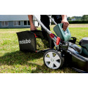 Газонокосарка акумуляторна Metabo RM 36-18 LTX BL 46 2х18В 46см 55л 25-80мм 24.5кг без АКБ та ЗП