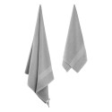 Набір рушників махрових ARDESTO Essence 50х90см, 70х140см, 2шт, 100% бавовна, сірий