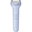 Епілятор Philips Series 8000 дисковий, аккумул., пінцет.-32, волог.+сух., насадок-4, чохол біло-голубий