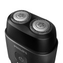 Бритва електр. Philips роторна Shaver 500 Series, бритв.головок-2, Li-Ion, сух.+волог., дорожн.футляр, чорний