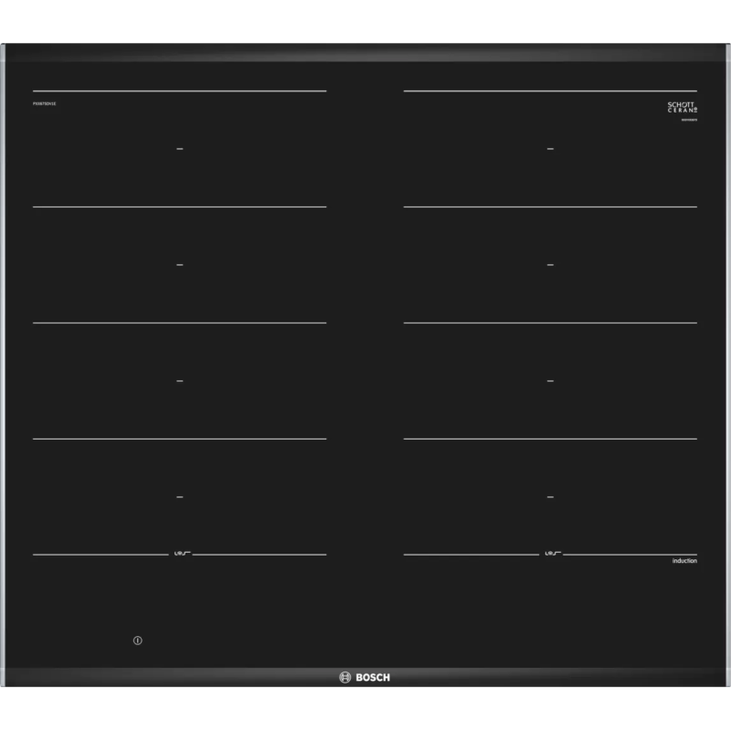 Варильна поверхня Bosch індукційна, 60см, розширена зона, чорний
