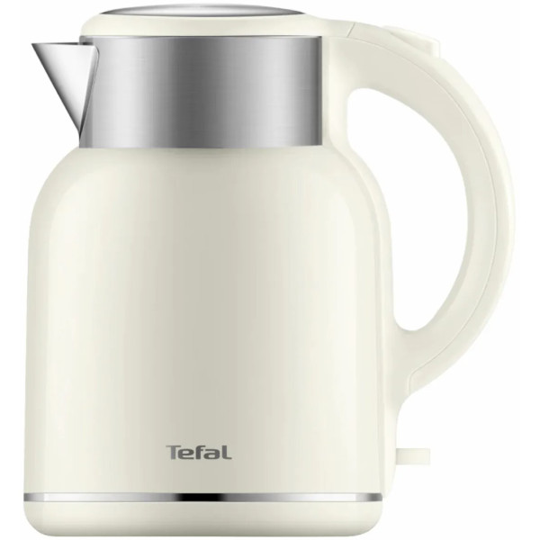 Електрочайник Tefal Thermo Protect XL, 1.9л, пластик, нержавіюча сталь, бежевий