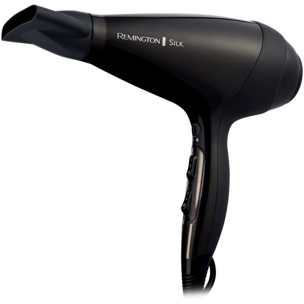 Фен Remington Silk, 2400Вт, 3 режими, дифузор, іоніз-я, хол. обдув, коричневий