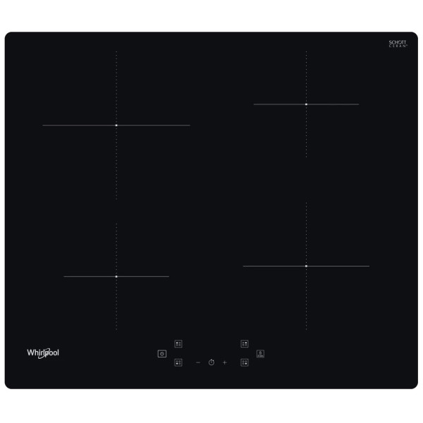 Варильна поверхня Whirlpool індукційна, 60см, чорний