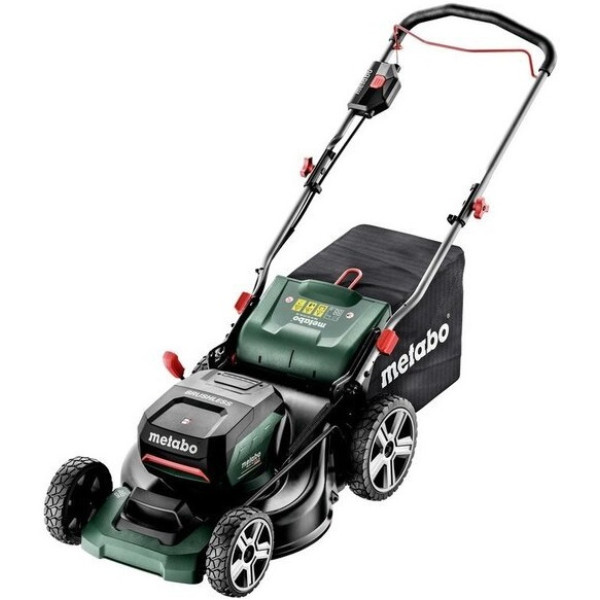 Газонокосарка акумуляторна Metabo RM 36-18 LTX BL 46 2х18В 46см 55л 25-80мм 24.5кг без АКБ та ЗП