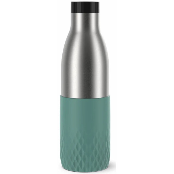 Термопляшка Tefal Bludrop soft touch, 700мл, нержавіюча сталь, зелений