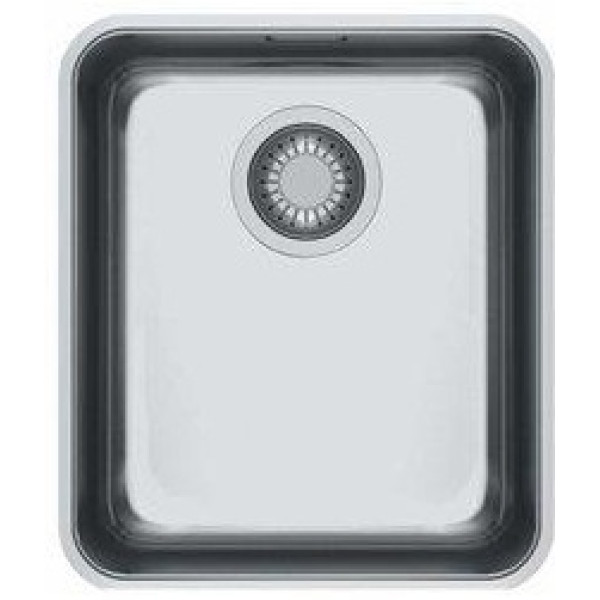 Кухонная мийка Franke Aton, нерж сталь, квадрат, без крила, 340x440х180, чаша-1, вбудована, хром