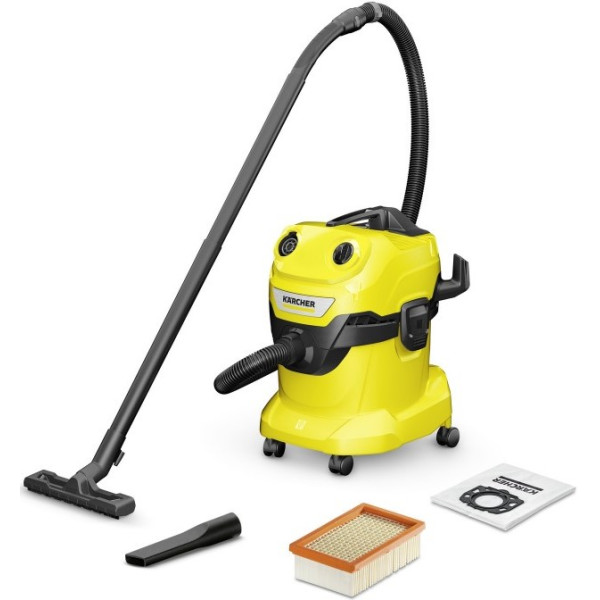 Пилосос професійний Karcher WD 4 V-20/5/22 1000Вт контейнер 20л 6.8кг
