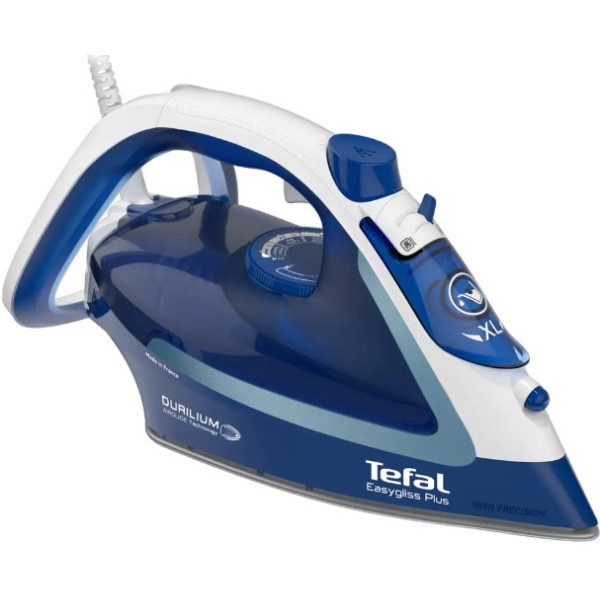 Праска Tefal Easygliss 2, 2700Вт, 270мл, паровий удар -240гр, постійна пара - 50гр, керам. підошва, синій