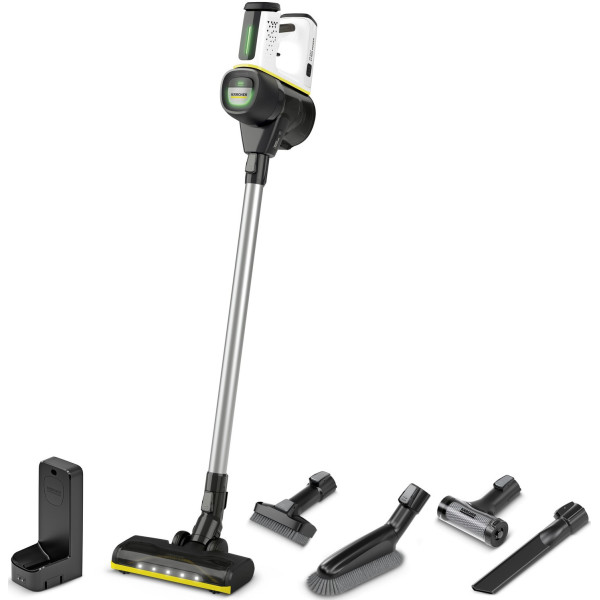 Пилосос Karcher безпровідний VC 7 Cordless yourMax, 350Вт, конт пил -0.8л, автон. робота до 60хв, вага-2.57кг, HEPA 12, білий