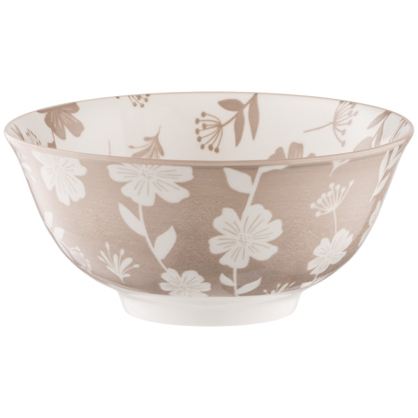 Салатник ARDESTO Ravenna, 620мл, 15см, порцеляна, біло-бежевий