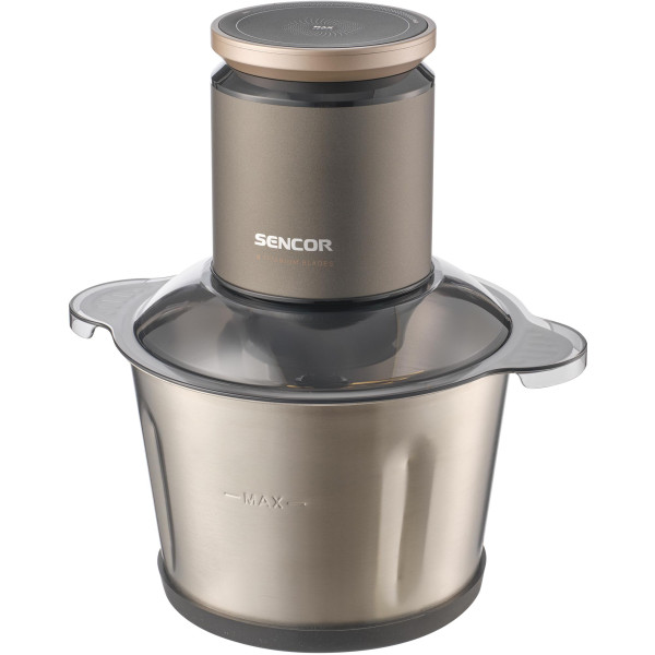 Подрібнювач Sencor, 900 Вт, 9 лез, чаша-3 л., нерж.сталь