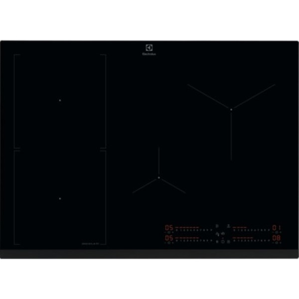 Варильна поверхня Electrolux індукційна, 71см, розширена зона, датчик кипіння, Fry sensor, Hob2Hood, чорний