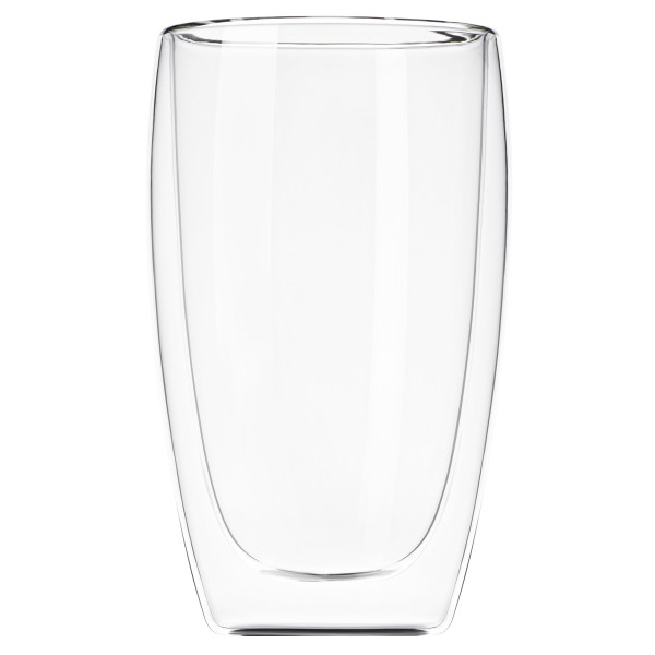 Набір чашок з подвійними стінками ARDESTO, 450мл, 2шт, боросилікатне скло, прозорий