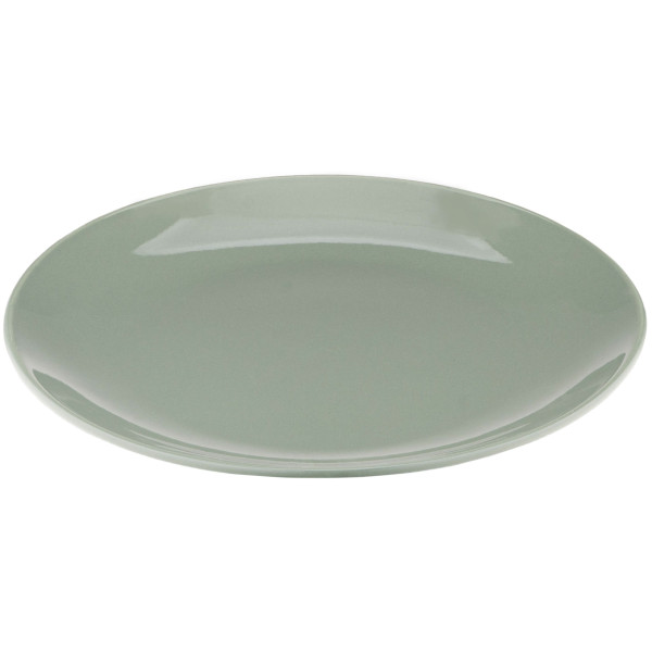 Тарілка десертна ARDESTO Capri, 19.2см, порцеляна, зелений