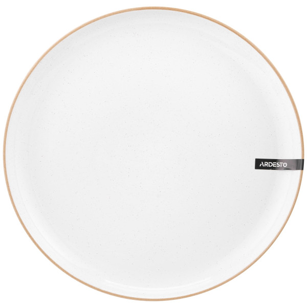 Тарілка десертна ARDESTO Apulia, 20.3см, кераміка, білий