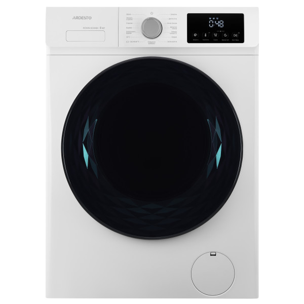 Прально-сушильна машина ARDESTO фронтальна, 8(5)кг, 1200, А/Е, 57.2см, дисплей, пара, інвертор, білий