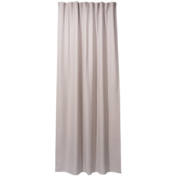 Штора ARDESTO 150х270см, рогожка, 100% поліестер, сірий світлий