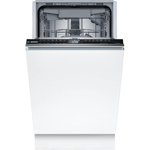 Посудомийна машина Bosch вбудована, 10компл., A++, 45см, дисплей, 3й кошик, білий