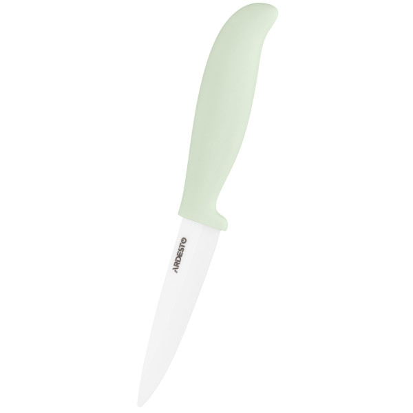 Ніж керамічний універсальний ARDESTO Fresh, 10см, кераміка, пластик, зелений світлий