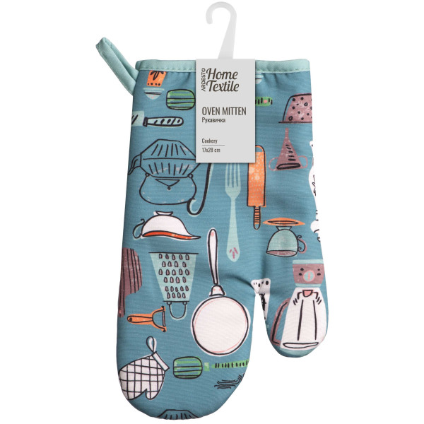 Рукавичка ARDESTO Cookery 17х28см, 90% поліестер, 10% бавовна