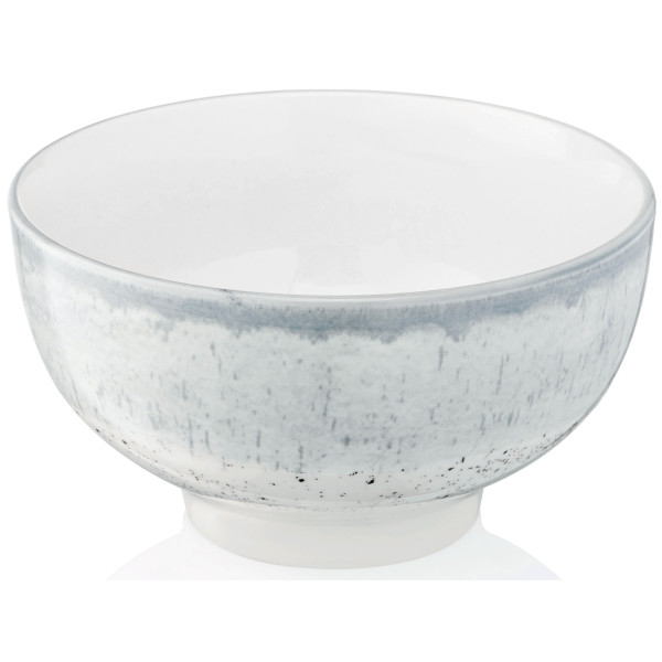 Салатник ARDESTO Siena, 11.5см, порцеляна, біло-сірий