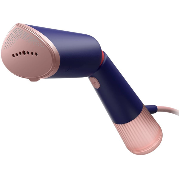 Відпарювач Philips компактний Series 5000, 1400Вт, 120мл, паровий удар -24гр, складана ручка, чохол-рукавичка, килимок, пластик, синій