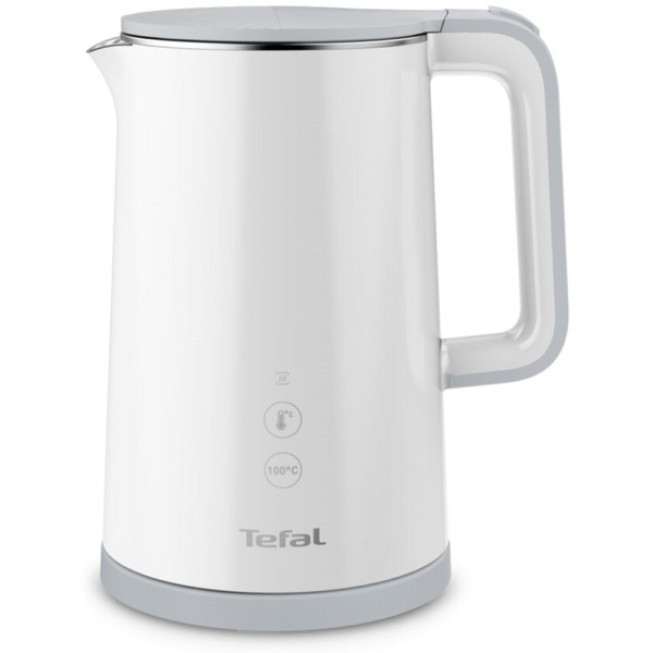 Електрочайник Tefal Sense kettle 1.7л, Strix, з подвійними стінками, 5 темп.реж, чорний