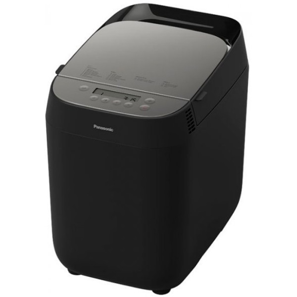 Хлібопічка Panasonic 700Вт, програм-18, макс.ваг -1кг, форма-круг, пластик, чорний