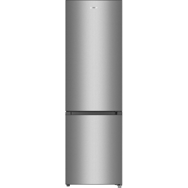 Холодильник Gorenje з нижн. мороз. камерою, 180х55х56см, 2 дв., Х- 198л, М- 66л, A+++, ST, Інвертор, Сірий