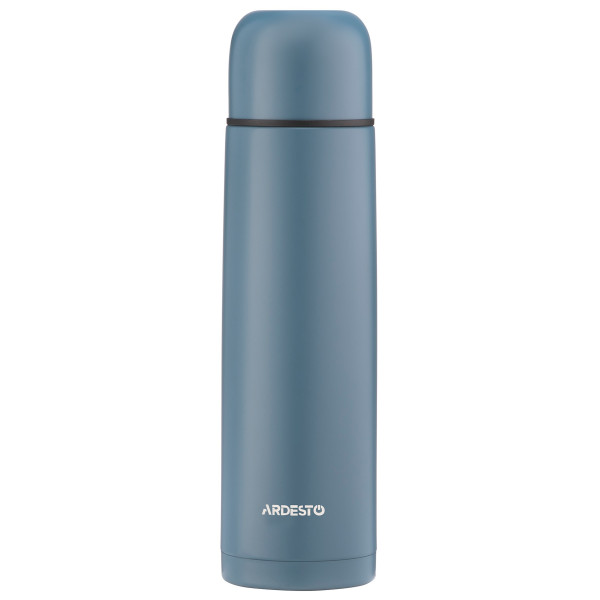 Термос ARDESTO Bright City, 1000мл, нержавіюча сталь, синій темний