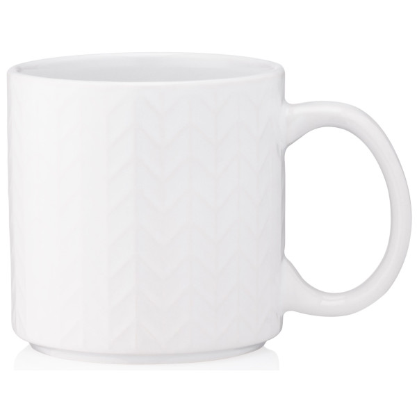 Чашка ARDESTO Francesca, 360мл, кераміка, білий