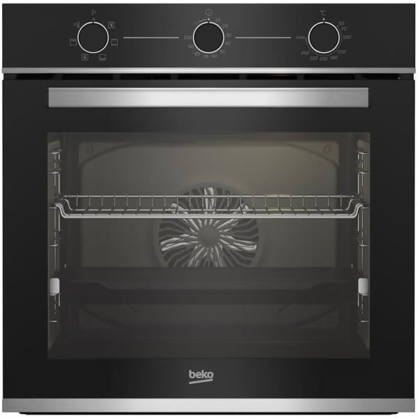 Духова шафа Beko електрична, 72л, A, конвекція, нержавіюча сталь